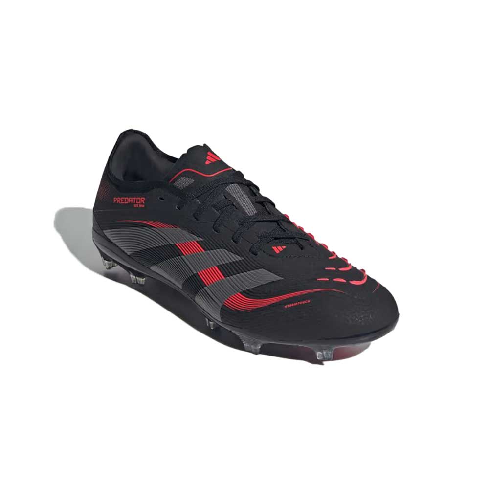 Men's Predator Pro FG Soccer Cleats - Core Black/Grey Four/Lucid Red - Regular (D)