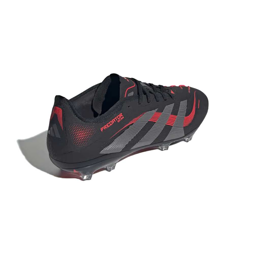 Men's Predator Pro FG Soccer Cleats - Core Black/Grey Four/Lucid Red - Regular (D)