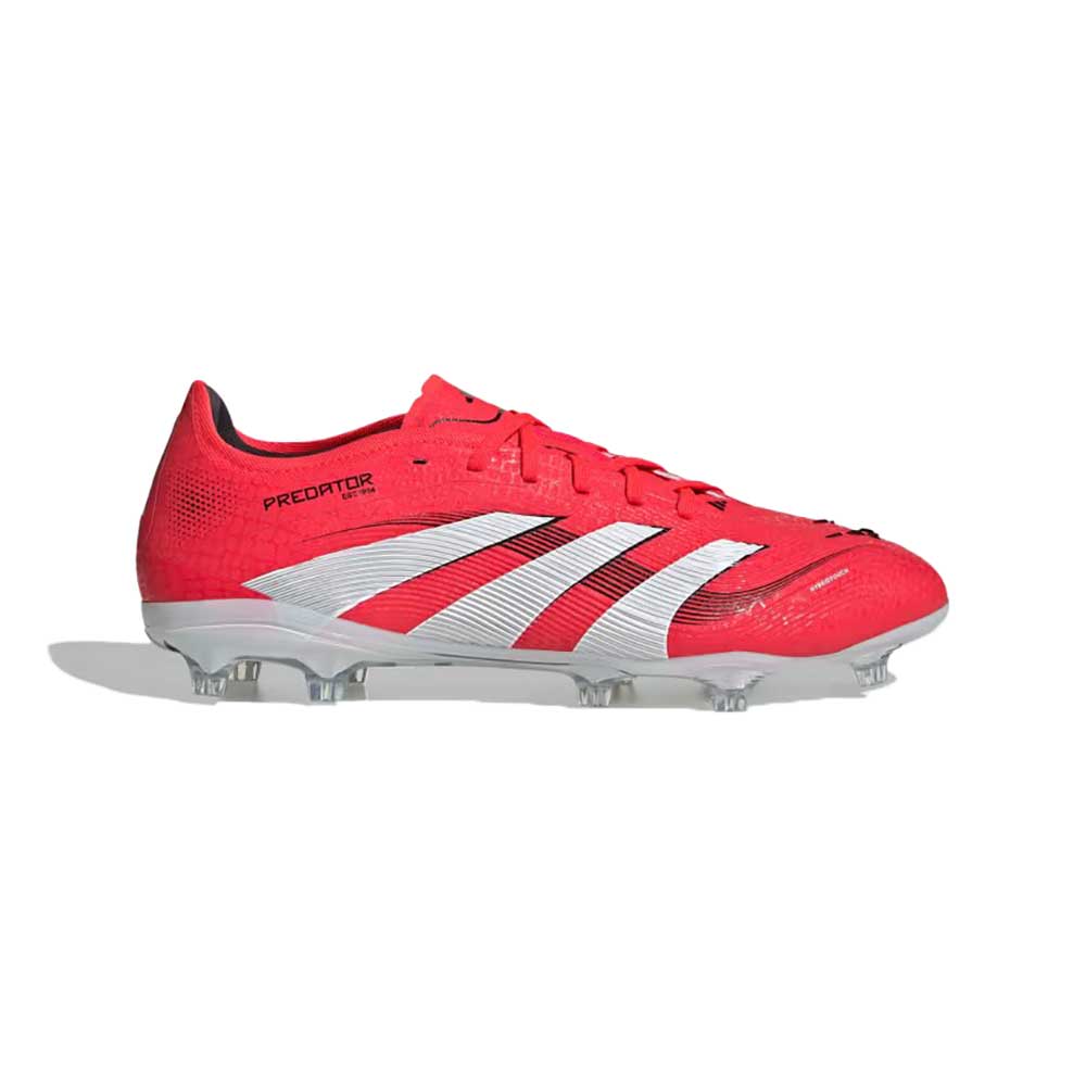 adidas Predator Pro FG Firm Ground Soccer Cleat Lucid Red/White/Core Black - Size 7 adidas Predator Pro FG Firm Ground Soccer Cleat Lucid Red/White/Core Black - Size 7