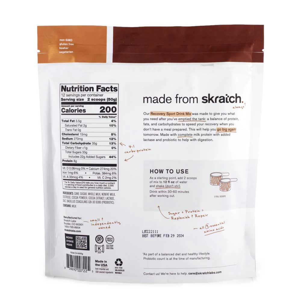 Sport Recovery 12 Serving Bag - Chocolate