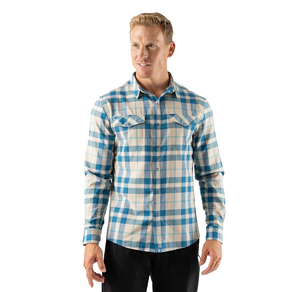 Men's High Country Long Sleeve Flannel - Celestial Plaid