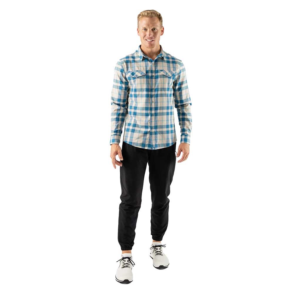 Men's High Country Long Sleeve Flannel - Celestial Plaid