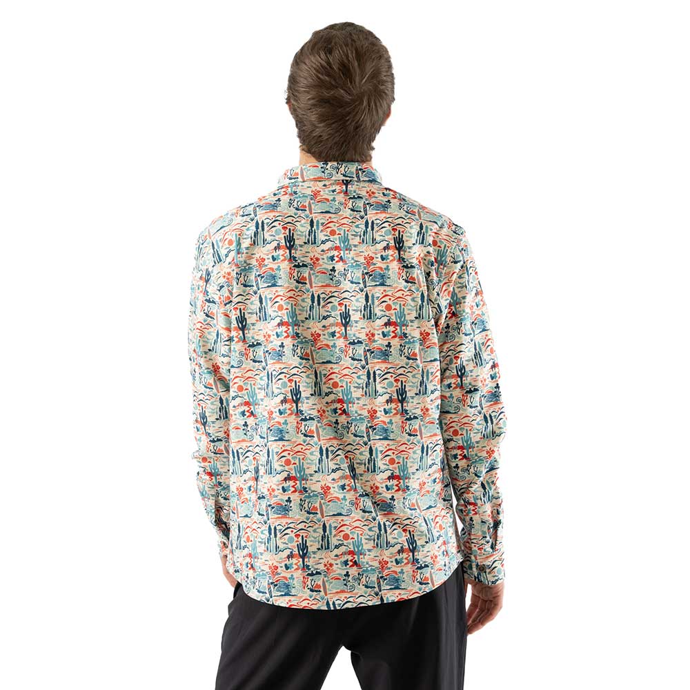 Men's High Country Long Sleeve Corduroy - Seedpearl Cactus