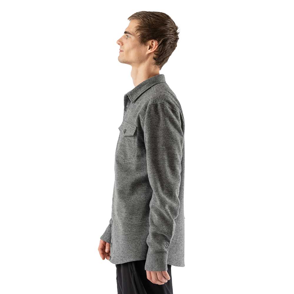 Men's High Country Long Sleeve Wool - Charcoal