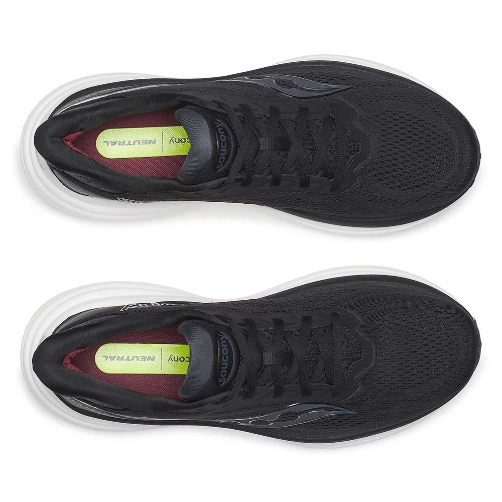 Men's Triumph 24 Running Shoe - Black/Silver - Regular (D)
