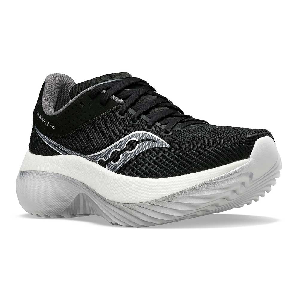 Women's Kinvara Pro Running Shoe - Black/White - Regular (B)