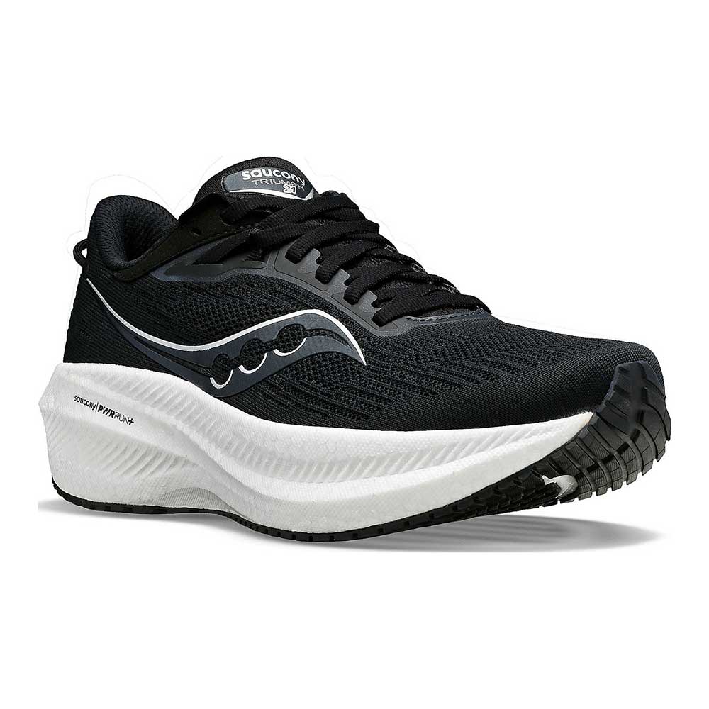 Women's Triumph 21 Running Shoe - Black/White - Regular (B)