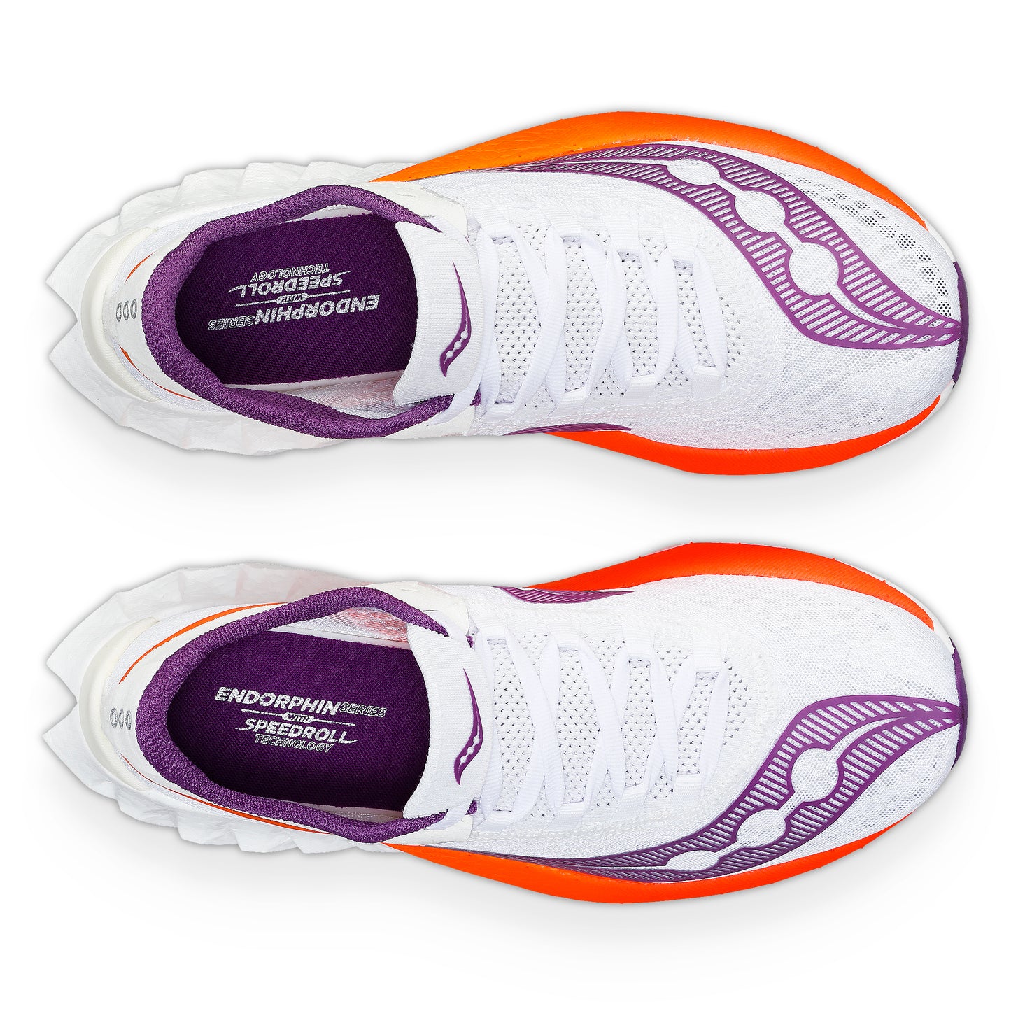 Women's Endorphin Pro 4 Running Shoe - White/Violet - Regular (B)