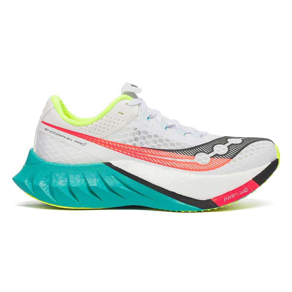 Women's Endorphin Pro 4 Running Shoe - White/Mutant - Regular (B)