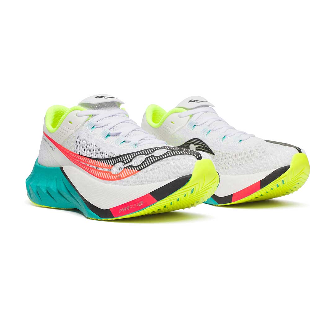 Women's Endorphin Pro 4 Running Shoe - White/Mutant - Regular (B)