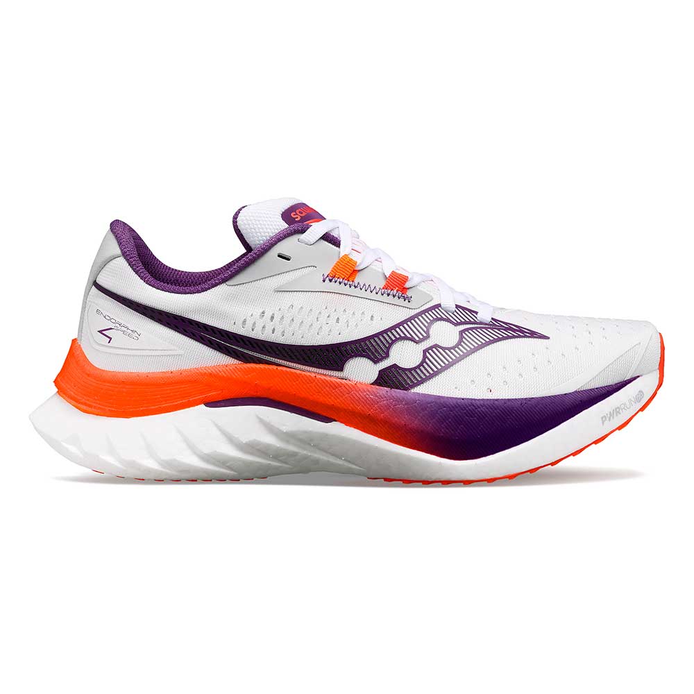 Women's Endorphin Speed 4 Running Shoe - White/Violet - Regular (B)