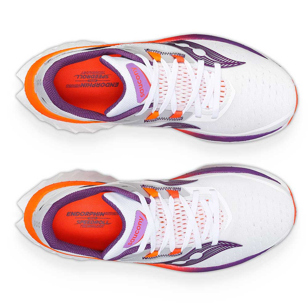 Women's Endorphin Speed 4 Running Shoe - White/Violet - Regular (B)