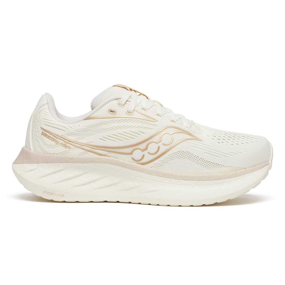 Women's Ride 18 Running Shoe - Vanilla - Wide (D)