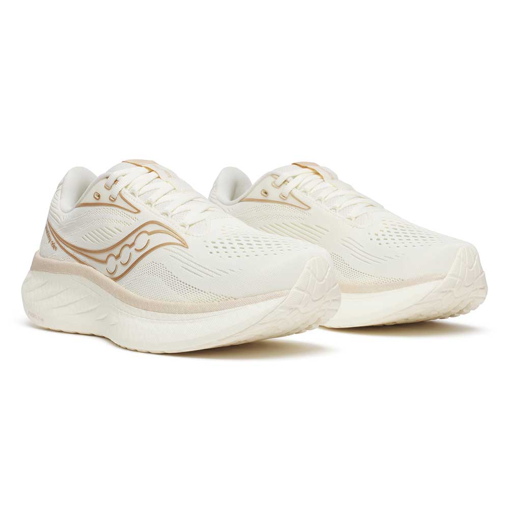 Women's Ride 18 Running Shoe - Vanilla - Wide (D)