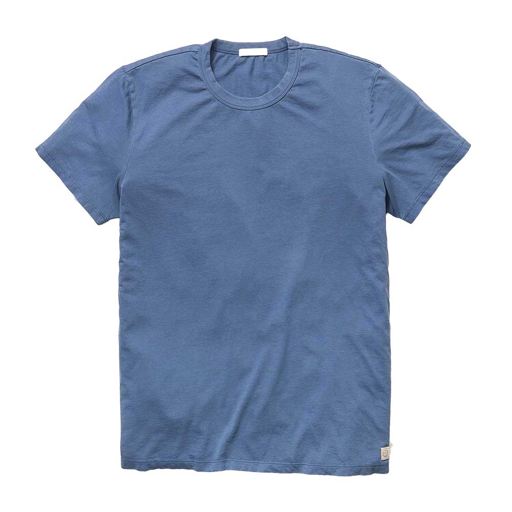 Men's Signature Sea Change Crew Tee - Vintage Indigo