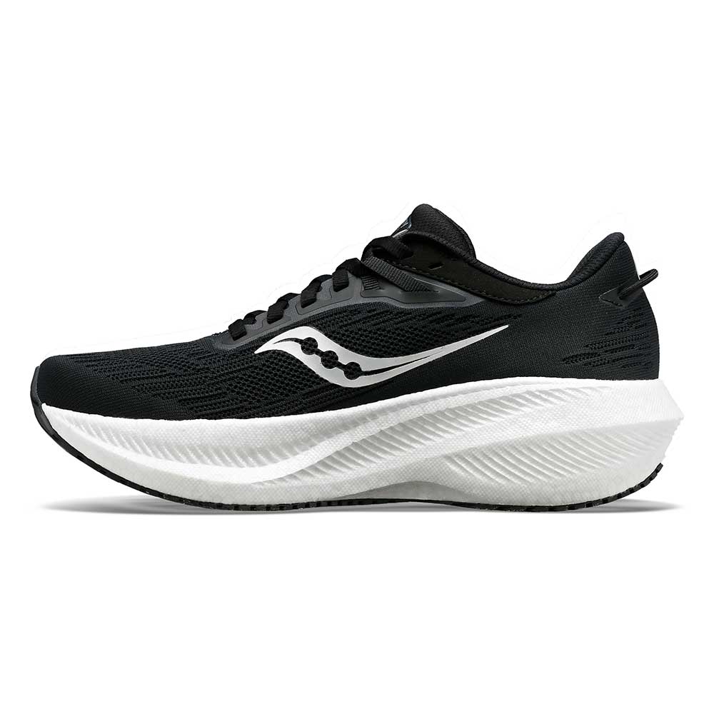 Men's Triumph 21 Running Shoe - Black/White - Regular (D)