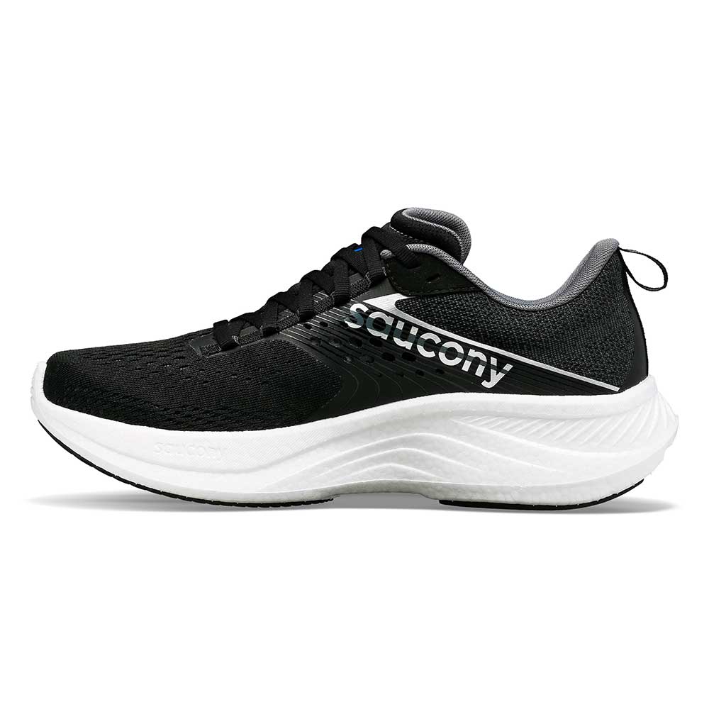 Men's Ride 17 Running Shoe - Black/White - Regular (D)