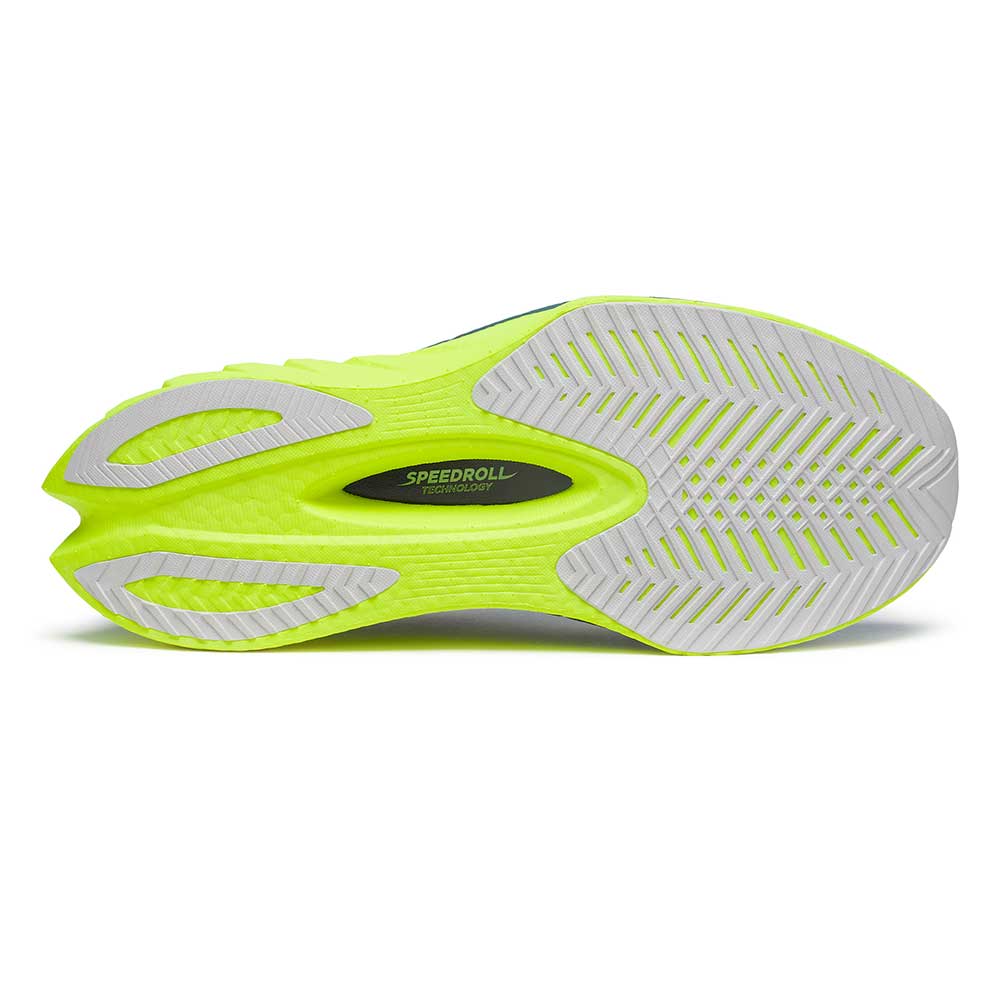 Men's Endorphin Pro 4 Running Shoe - Navy/Citron - Regular (D)