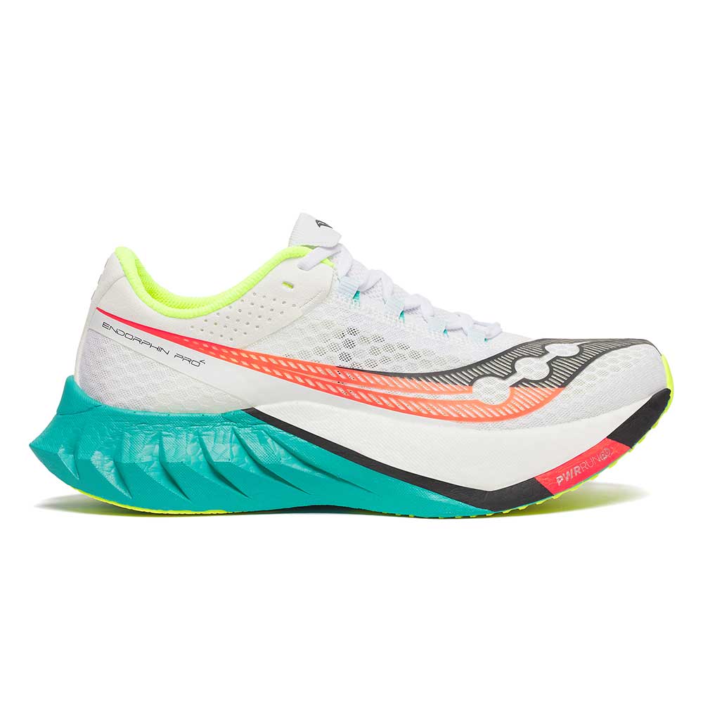 Men's Endorphin Pro 4 Running Shoe - White/Mutant - Regular (D)