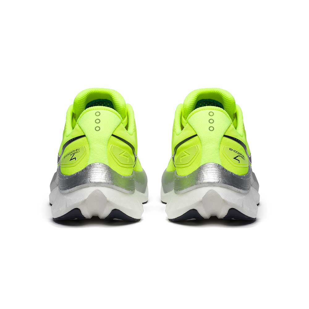 Men's Endorphin Speed 4 Running Shoe - Citron/Navy - Regular (D)