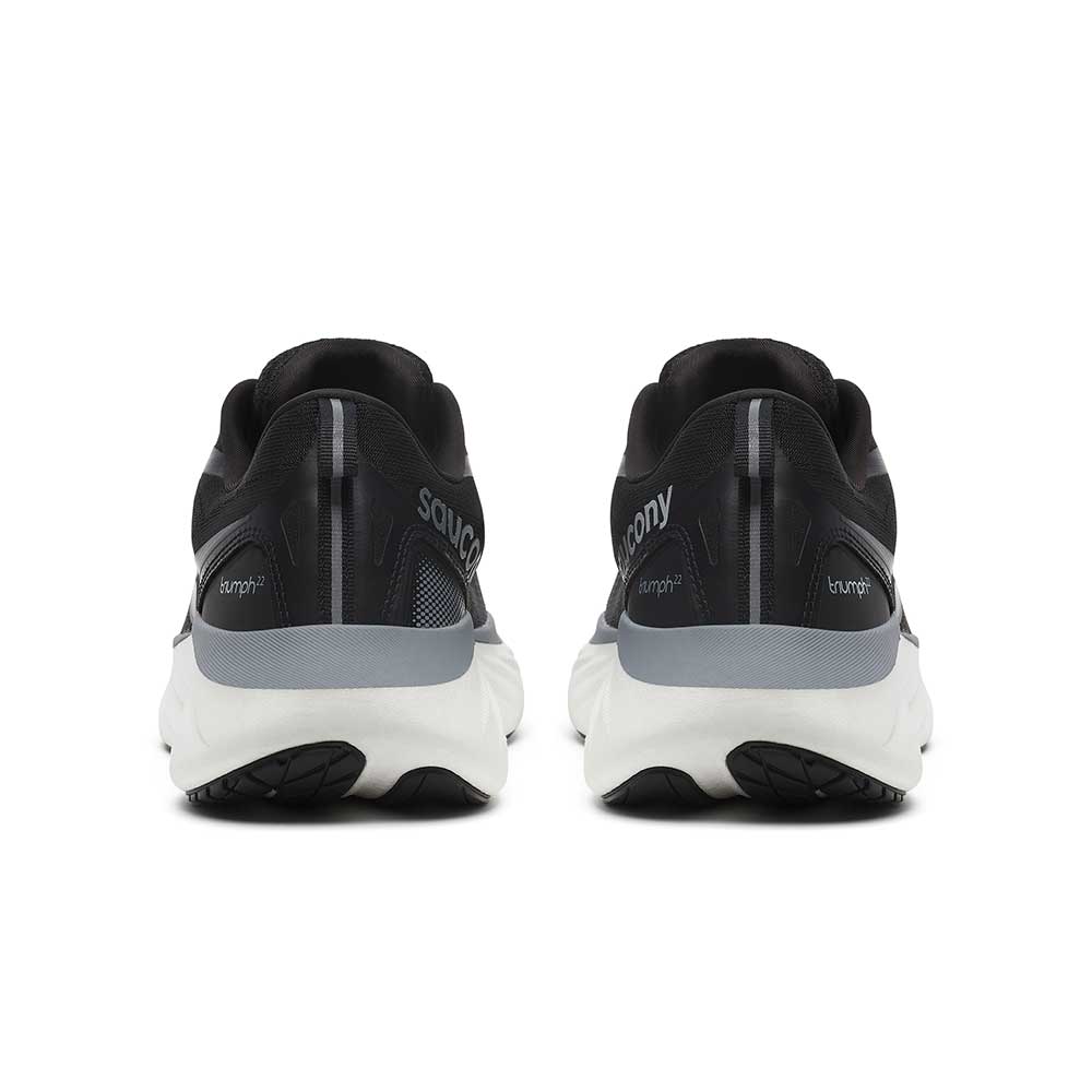 Men's Triumph 22 Running Shoe - Black/White - Regular (D)