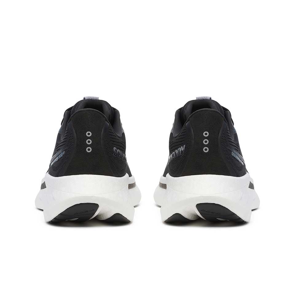Men's Ride 18 Running Shoe - Black/White - Wide (2E)