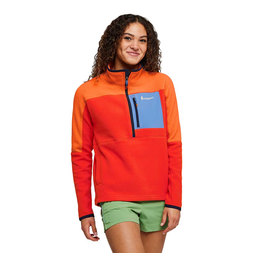 Women's Abrazo Half-Zip Fleece Jacket - Nectar/Canyon