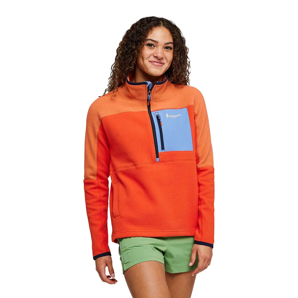 Women's Abrazo Half-Zip Fleece Jacket - Nectar/Canyon