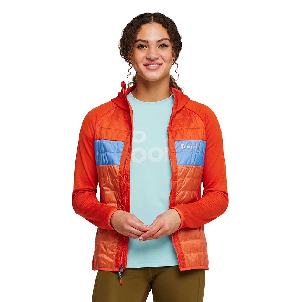 Women's Capa Hybrid Insulated Hooded Jacket - Canyon/Nectar