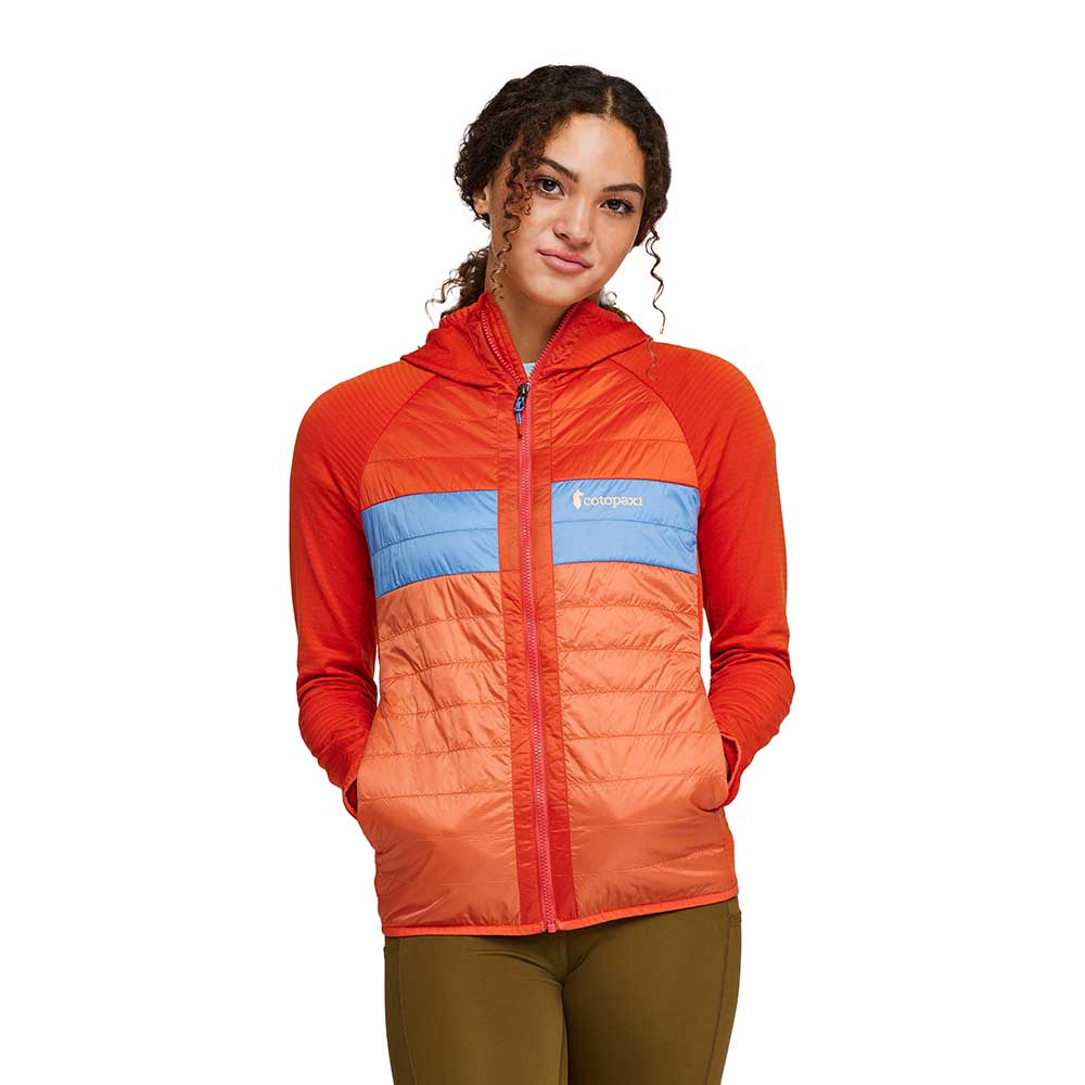 Women's Capa Hybrid Insulated Hooded Jacket - Canyon/Nectar