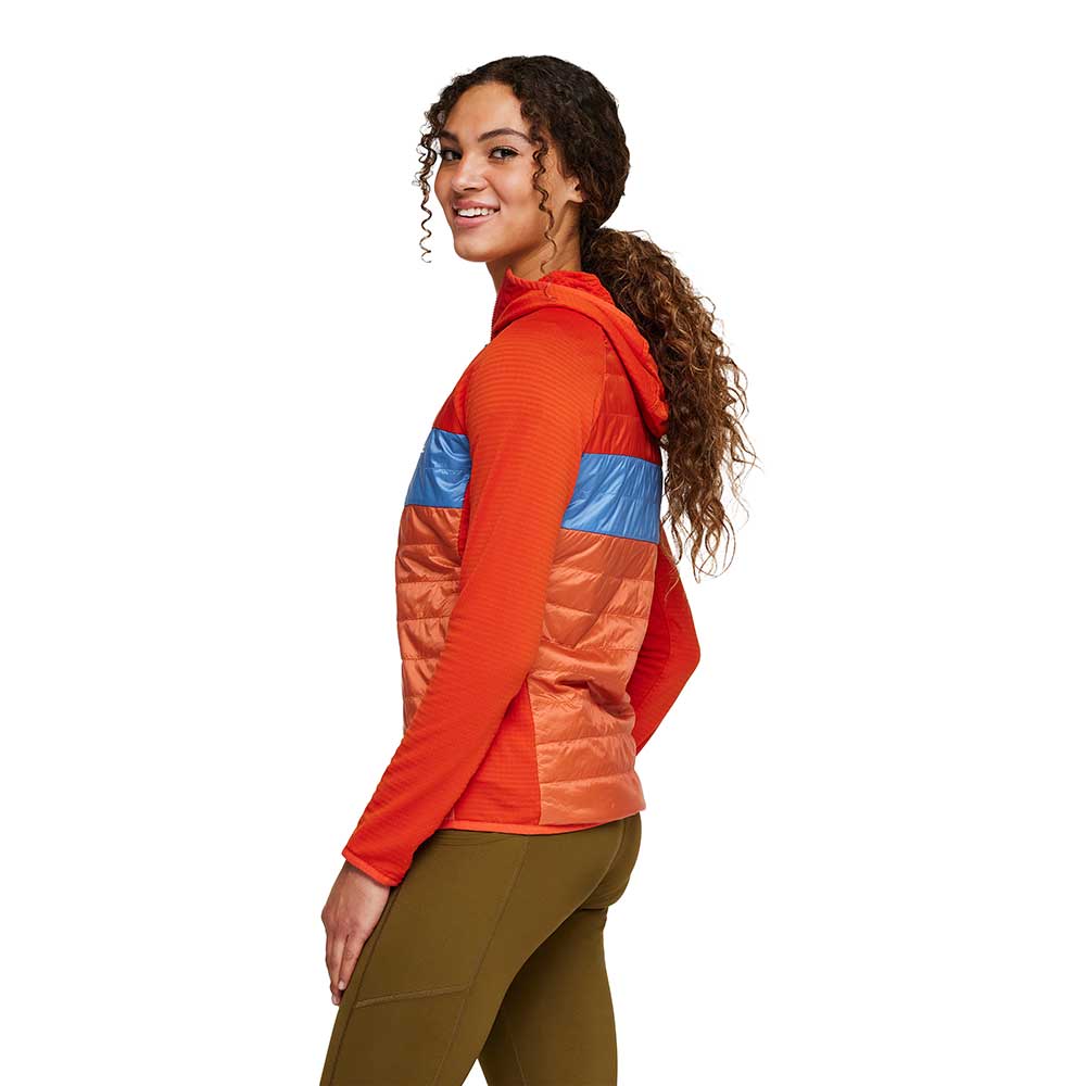 Women's Capa Hybrid Insulated Hooded Jacket - Canyon/Nectar