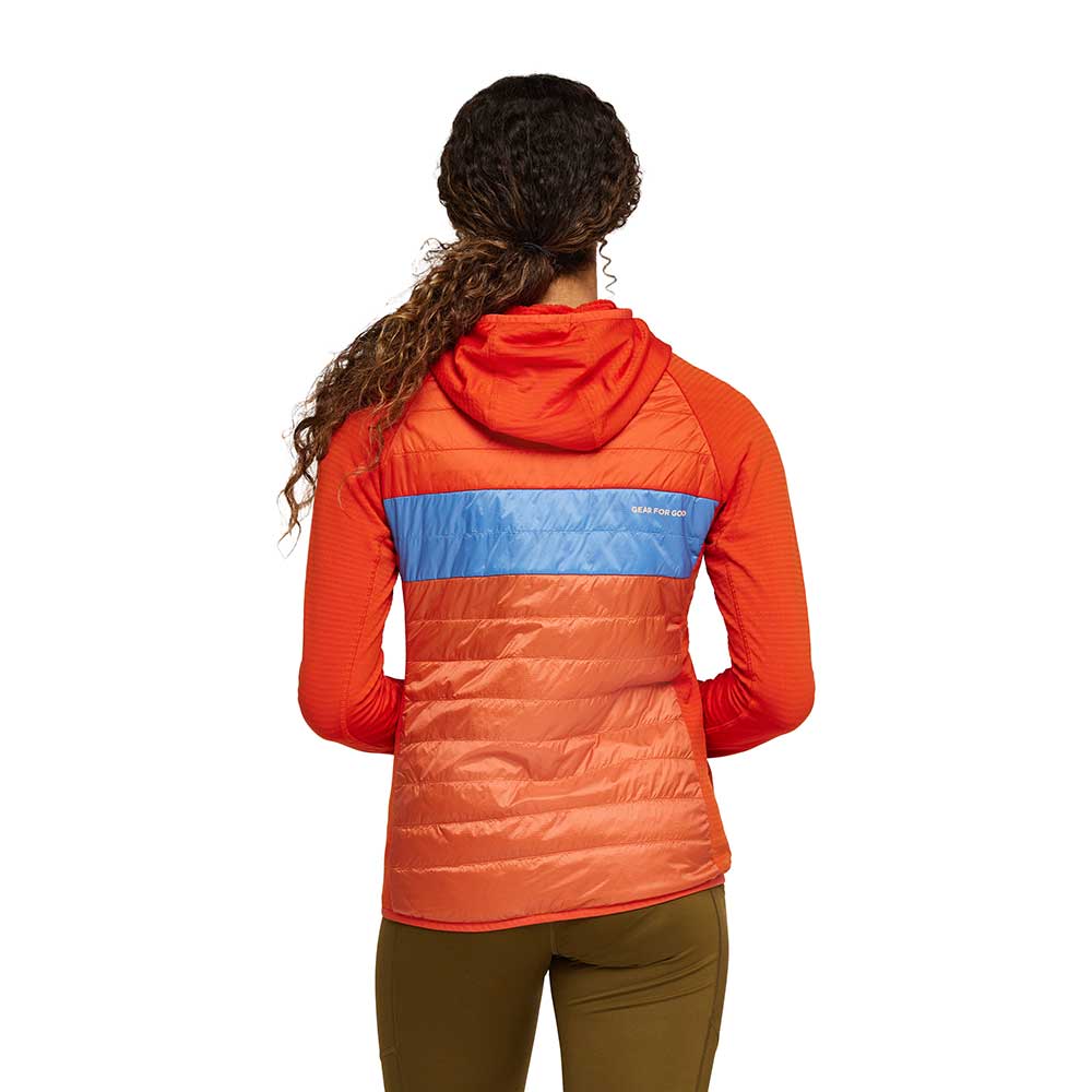 Women's Capa Hybrid Insulated Hooded Jacket - Canyon/Nectar