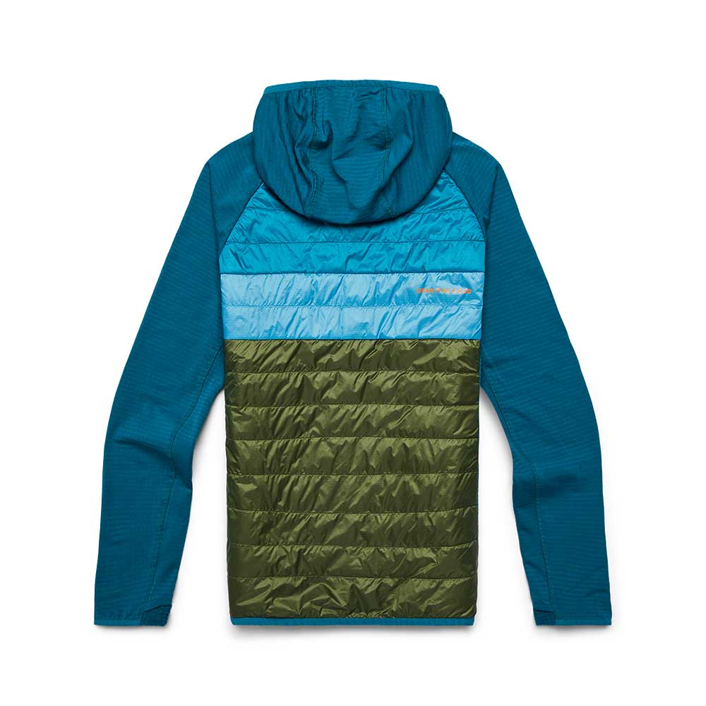 Women's Capa Insulated Hooded Jacket - Gulf/Pine