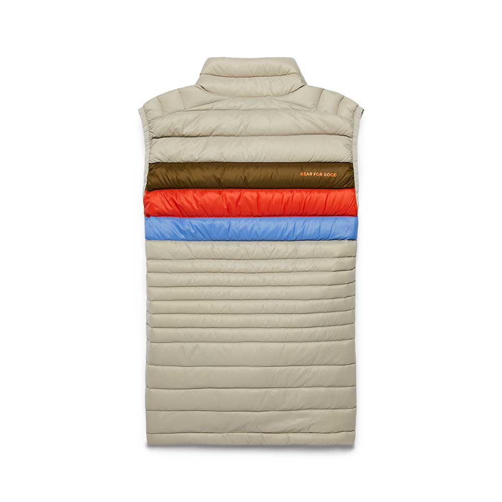 Women's Fuego Down Vest - Pebble Stripes