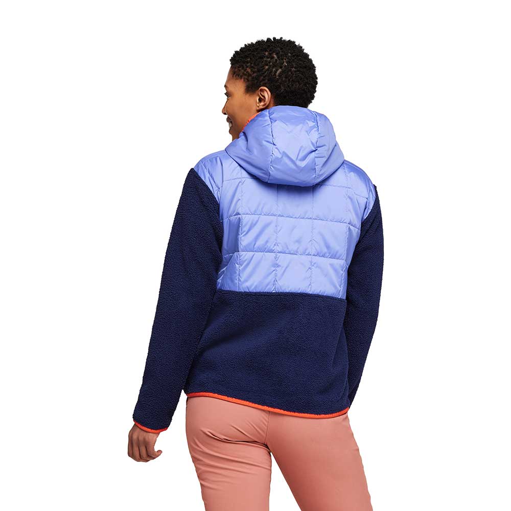 Women's Trico Hybrid Hooded Jacket - Lupine/Maritime
