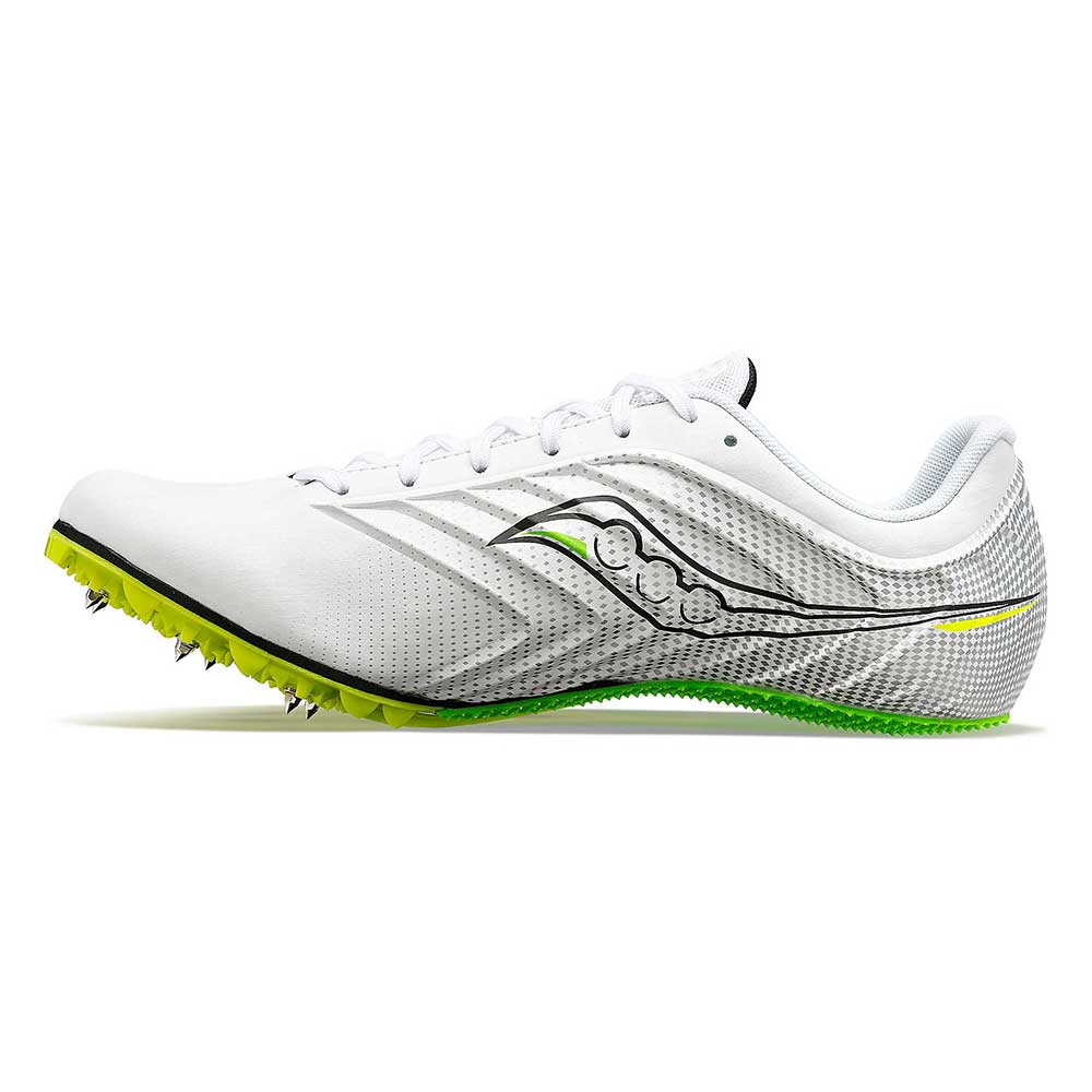 Women's Spitfire 5 Spike - White/Slime - Regular (B)