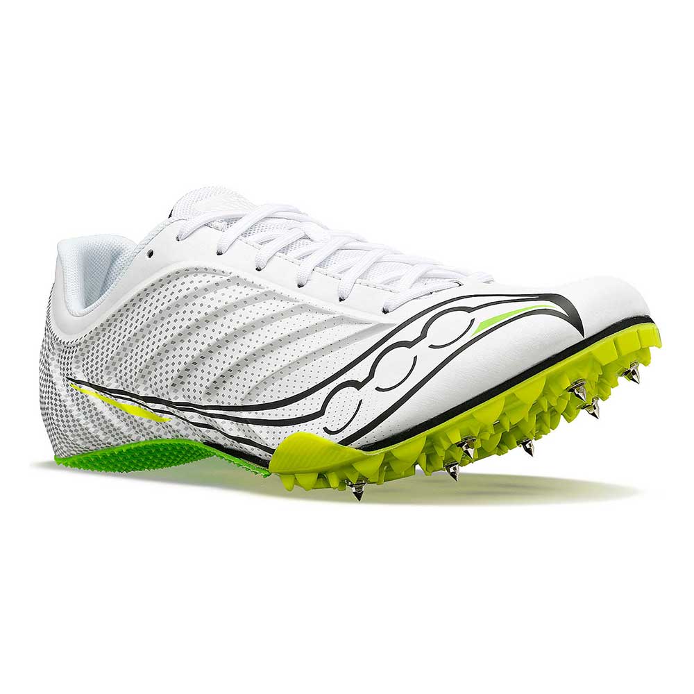 Women's Spitfire 5 Spike - White/Slime - Regular (B)