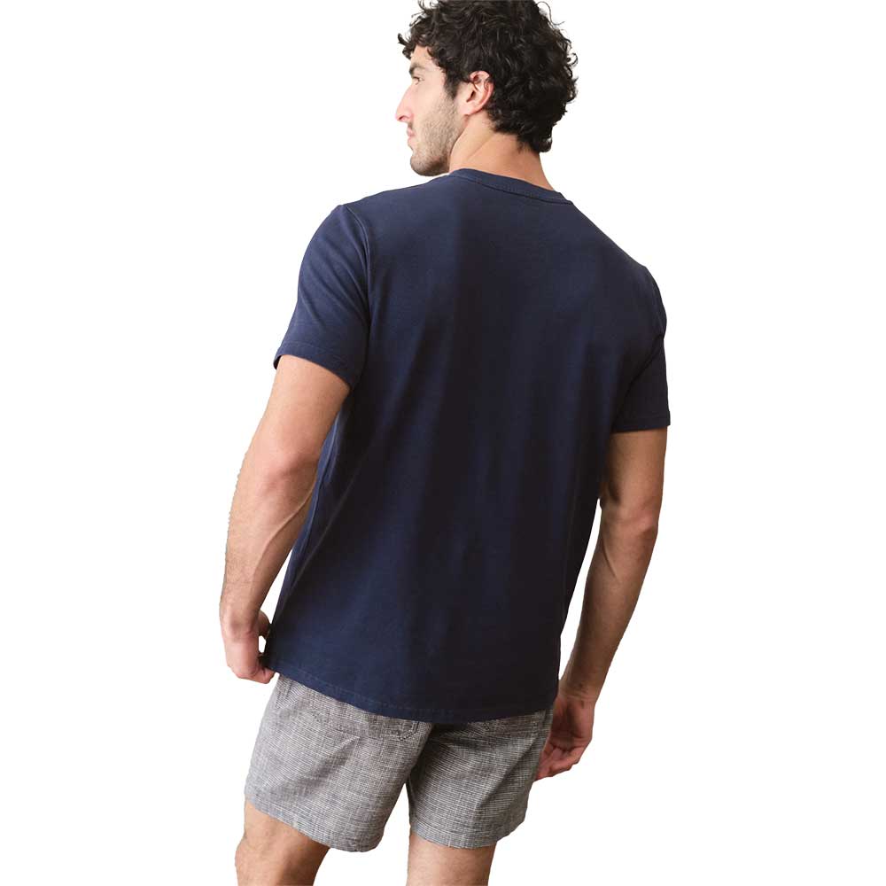 Men's Luxe 250 Classic Tee - Navy