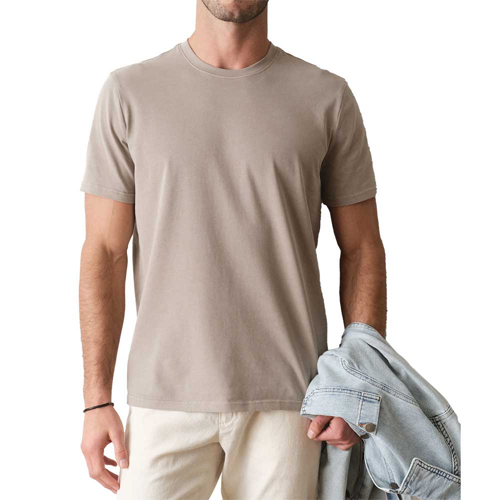 Men's Luxe 250 Classic Tee - Vingtage Khaki