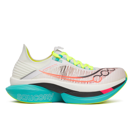 Endorphin Elite 2 Running Shoe - White/Mutant - Regular (D)