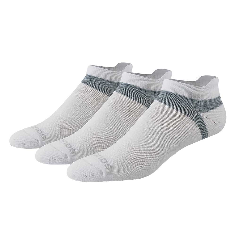 Inferno Cushioned No Show Tab - White