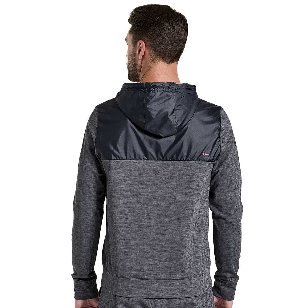 Men's Solstice Zip Hoody - Black Heather