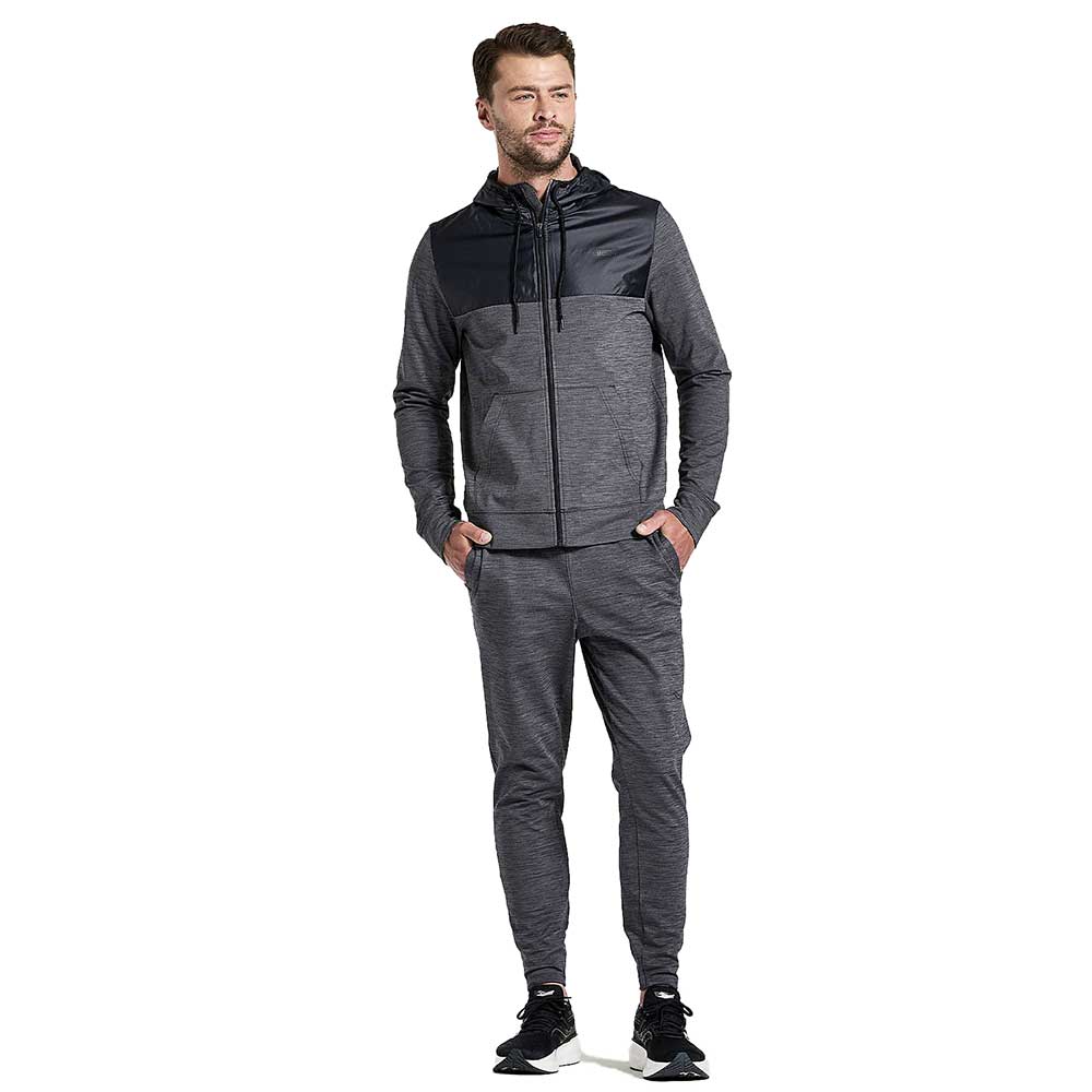 Men's Solstice Zip Hoody - Black Heather