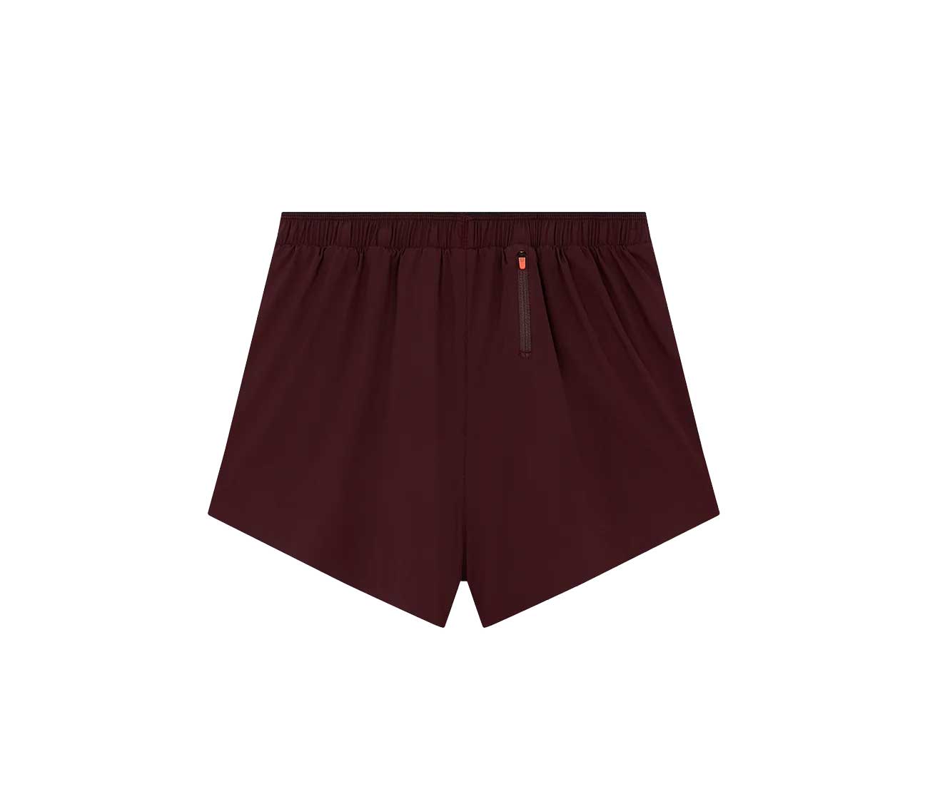 Men's Split Short - Burgundy