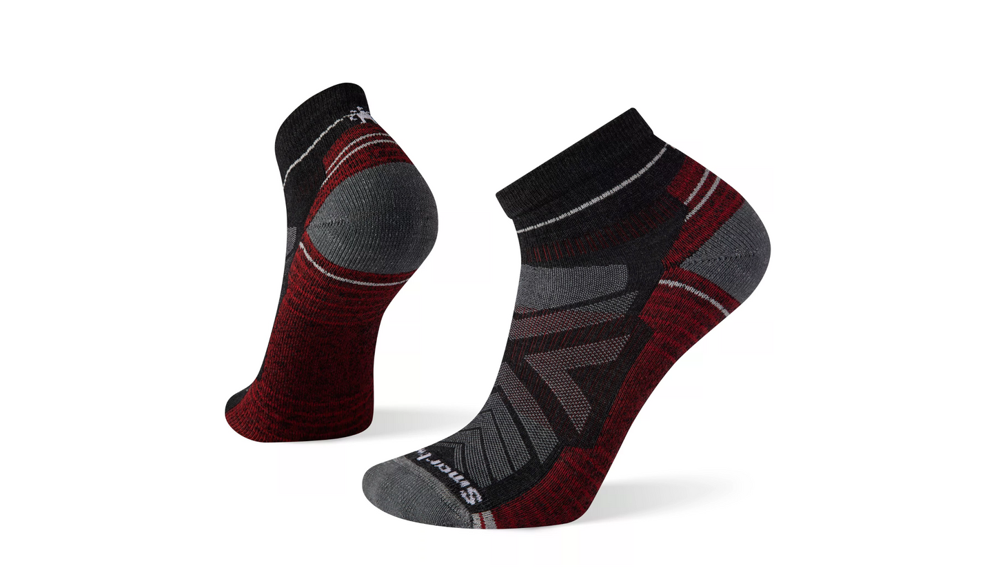 Men's Hike Light Cushion Ankle Socks - Charcoal