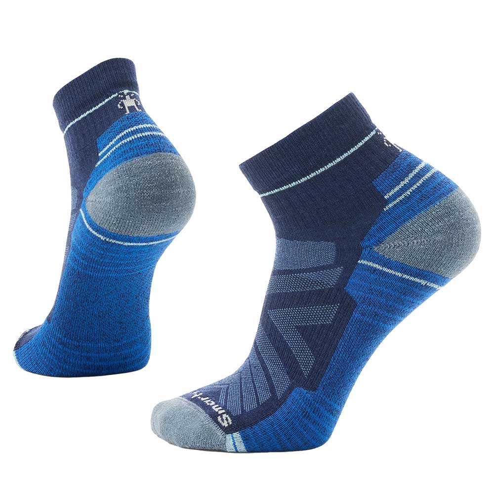 Men's Hike Light Cushion Ankle Sock - Nightfall Blue
