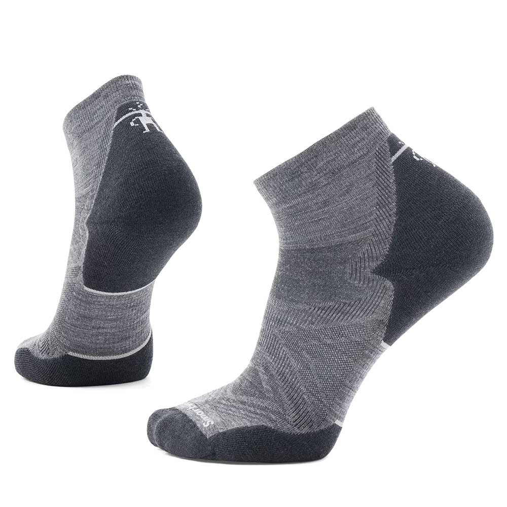 Men's Run Targeted Cushion Ankle Medium Gray - Main Image
