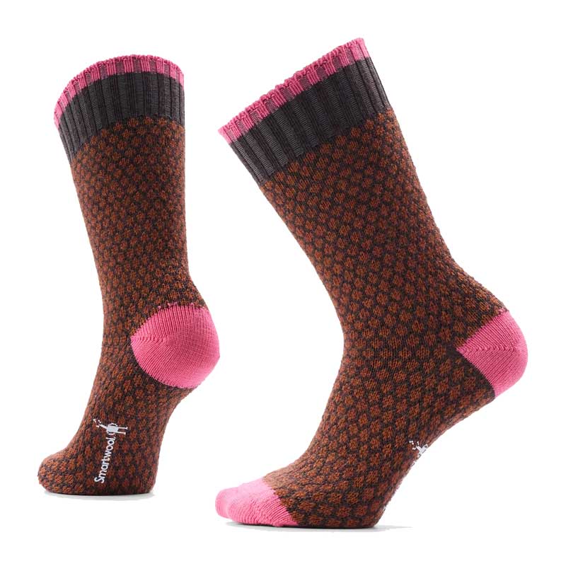 Everyday Popcorn Polka Dot Crew - Chestnut