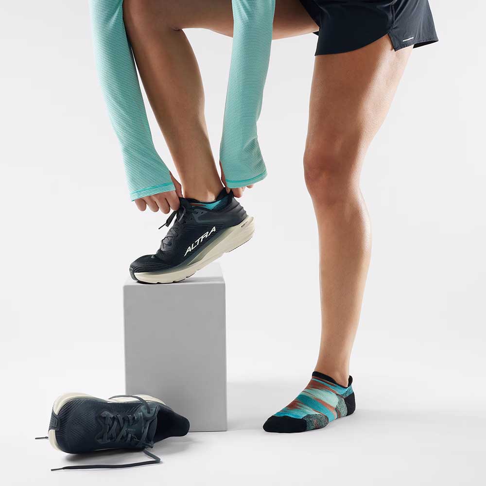 Women's Run Targeted Cushion Brushed Print Low Ankle - Nightfall