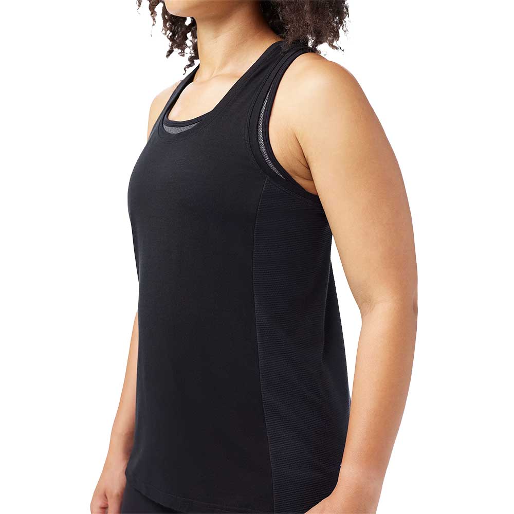 Women's Active Mesh Racerback Tank - Black